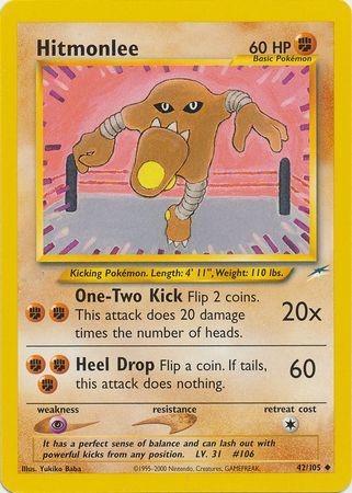 Hitmonlee 042/105 - Unlimited Neo Destiny