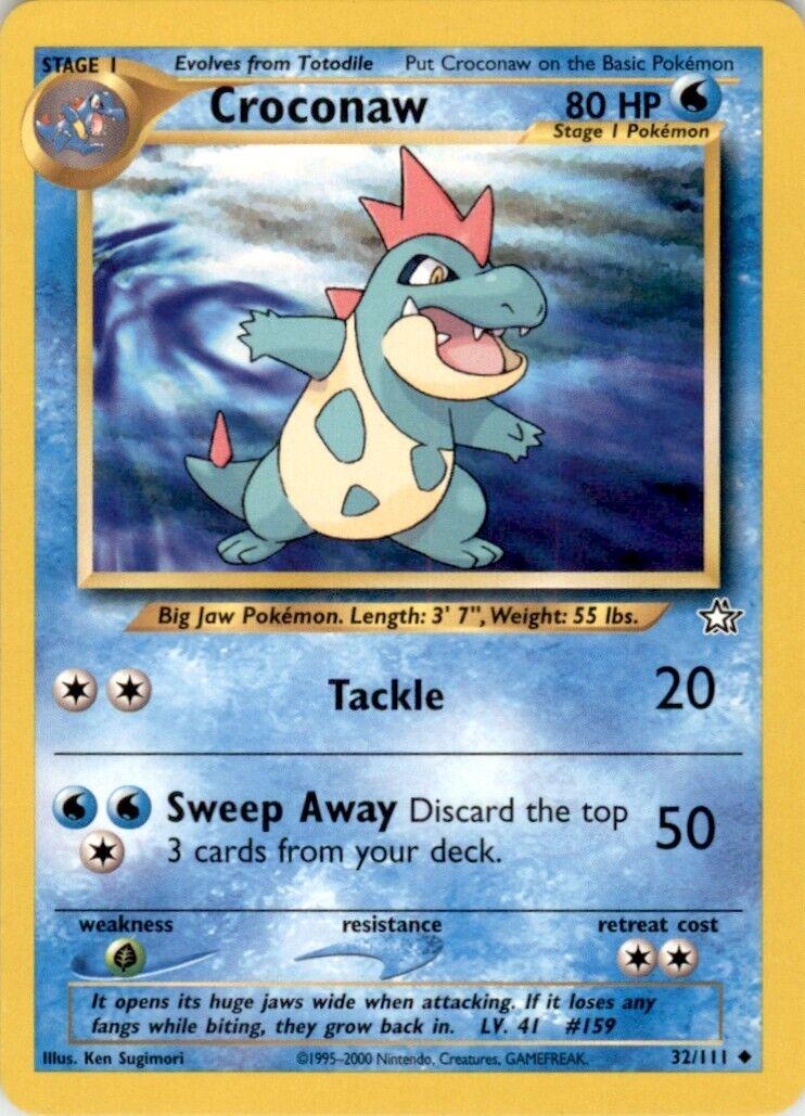 Croconaw 032/111 - Unlimited Neo Genesis