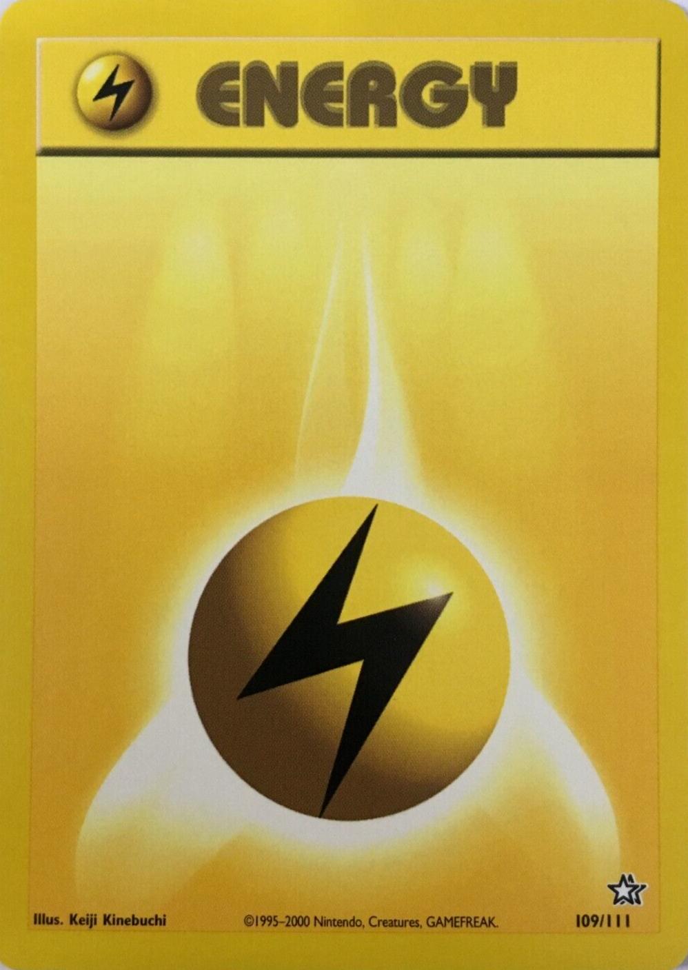 Lightning Energy 109/111 - Unlimited Neo Genesis