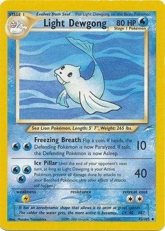 Light Dewgong 045/105 - Unlimited Neo Destiny