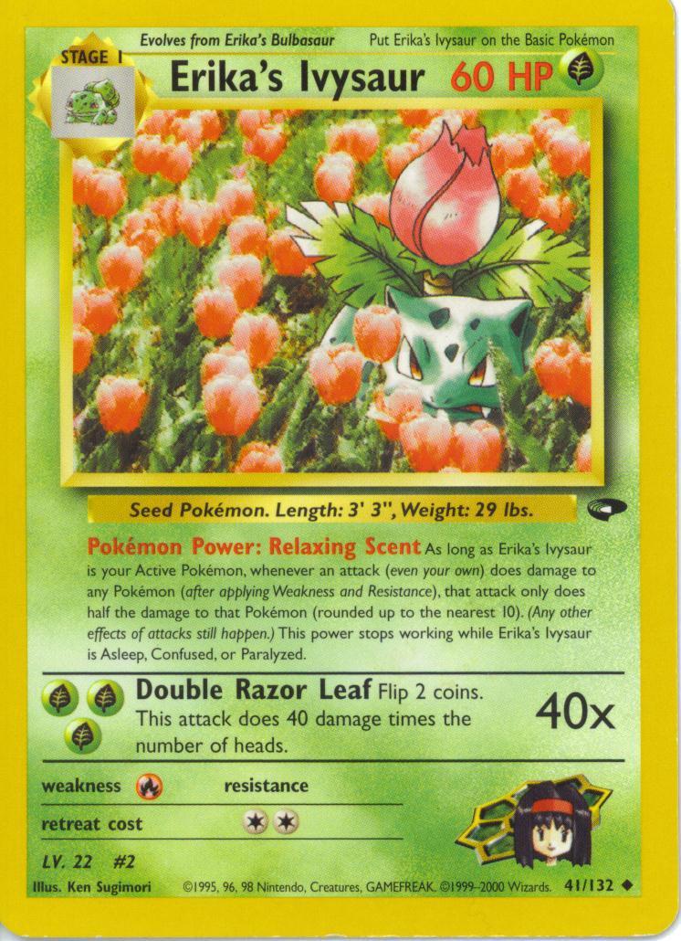 Erika's Ivysaur 041/132 - Unlimited Gym Challenge