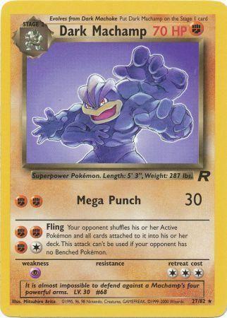 Dark Machamp 027/82 - Unlimited Team Rocket