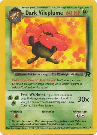 Dark Vileplume 030/82 - Unlimited Team Rocket