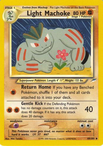 Light Machoke 049/105 - Unlimited Neo Destiny