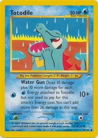 Totodile 085/105 - Unlimited Neo Destiny