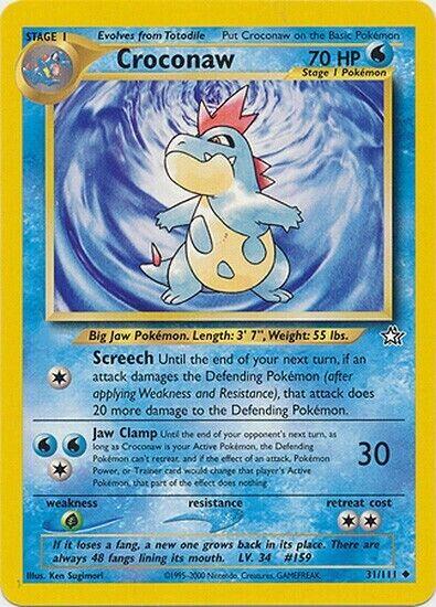 Croconaw 031/111 - Unlimited Neo Genesis
