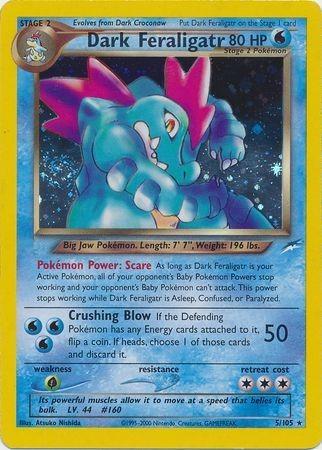 Dark Feraligatr 005/105 - Unlimited Holofoil Neo Destiny