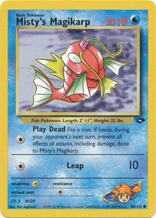 Misty's Magikarp 088/132 - Unlimited Gym Challenge