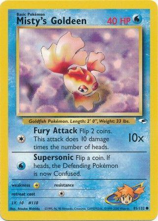 Misty's Goldeen 085/132 - Unlimited Gym Heroes
