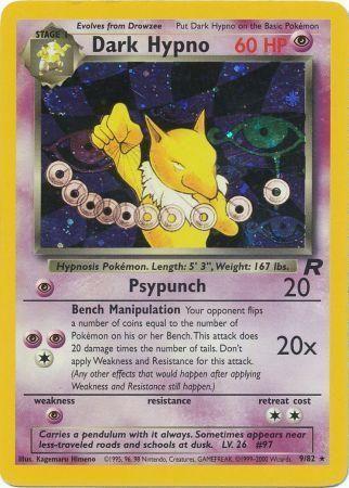 Dark Hypno 009/82 - Unlimited Holofoil Team Rocket