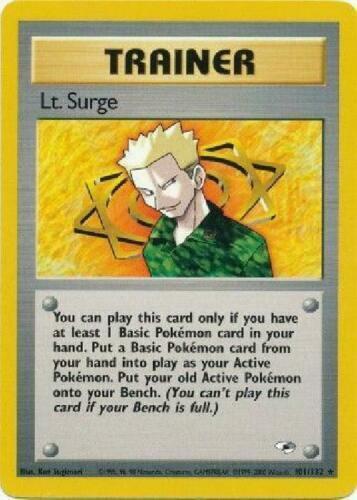 Lt. Surge 101/132 - Unlimited Gym Heroes