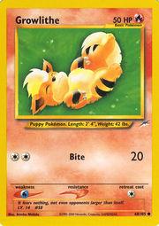 Growlithe 068/105 - Unlimited Neo Destiny
