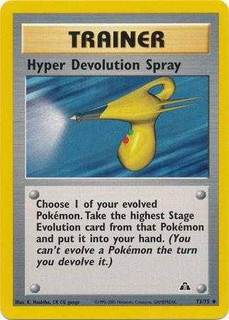Hyper Devolution Spray 073/75 - Unlimited Neo Discovery