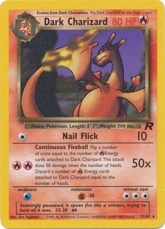 Dark Charizard 021/82 - Unlimited Team Rocket