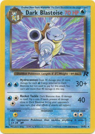 Dark Blastoise 020/82 - Unlimited Team Rocket