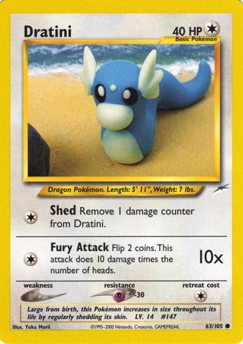 Dratini 063/105 - Unlimited Neo Destiny