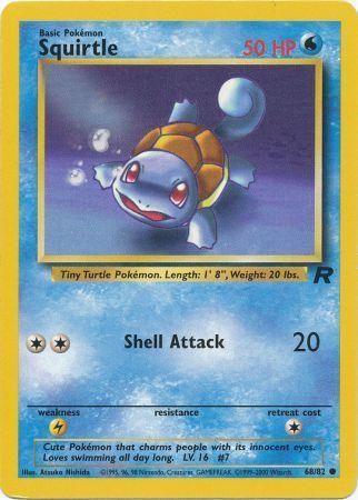 Squirtle 068/82 - Unlimited Team Rocket