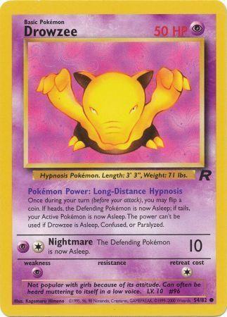 Drowzee 054/82 - Unlimited Team Rocket