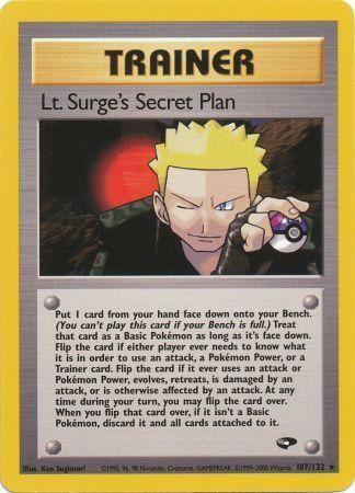 Lt. Surge's Secret Plan 107/132 - Unlimited Gym Challenge