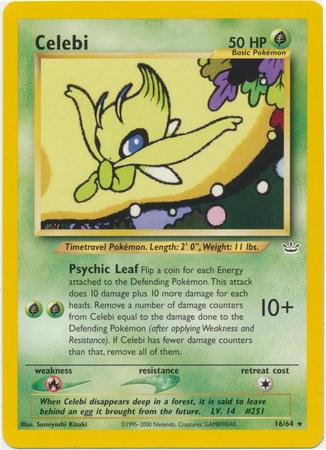 Celebi 016/64 - Unlimited Neo Revelation
