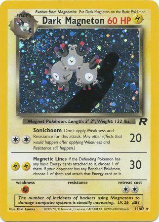 Dark Magneton 011/82 - Unlimited Holofoil Team Rocket