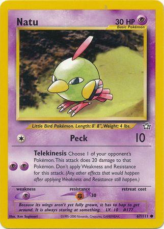Natu 067/111 - Unlimited Neo Genesis