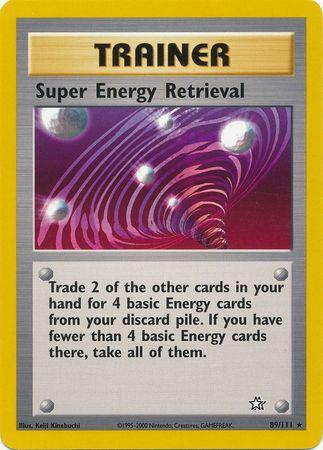 Super Energy Retrieval 089/111 - Unlimited Neo Genesis