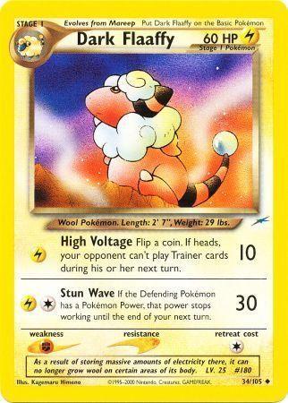 Dark Flaaffy 034/105 - Unlimited Neo Destiny