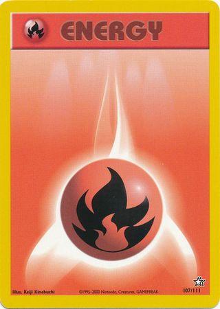 Fire Energy 107/111 - Unlimited Neo Genesis