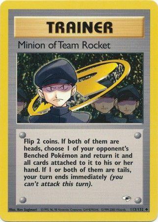 Minion of Team Rocket 113/132 - Unlimited Gym Heroes