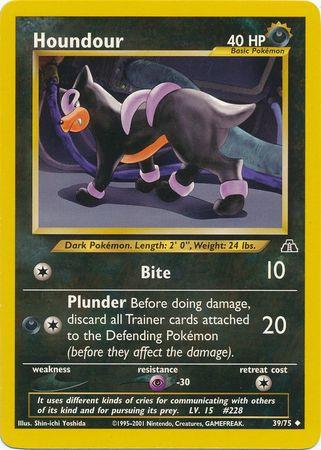 Houndour 039/75 - Unlimited Neo Discovery