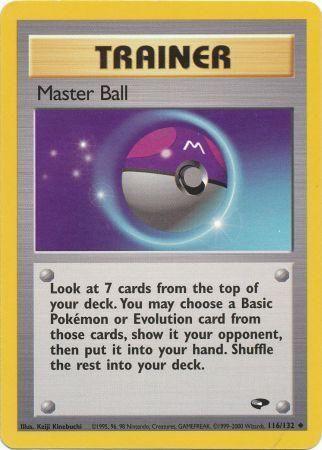 Master Ball 116/132 - Unlimited Gym Challenge