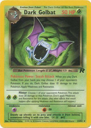 Dark Golbat 024/82 - Unlimited Team Rocket