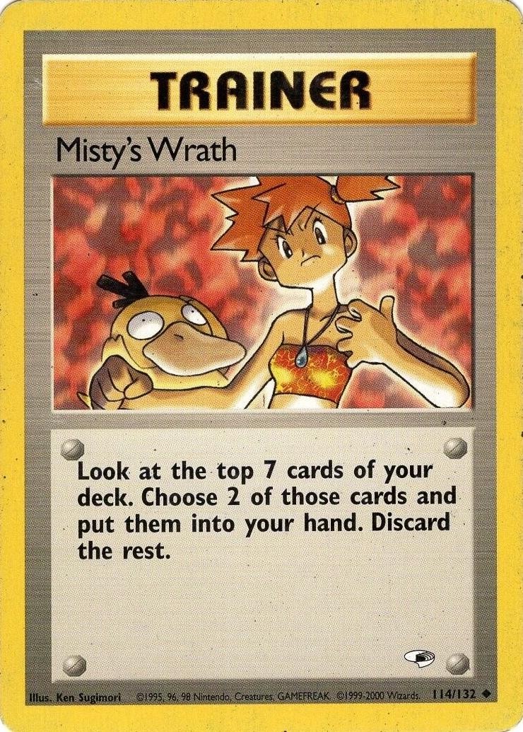 Misty's Wrath 114/132 - Unlimited Gym Heroes