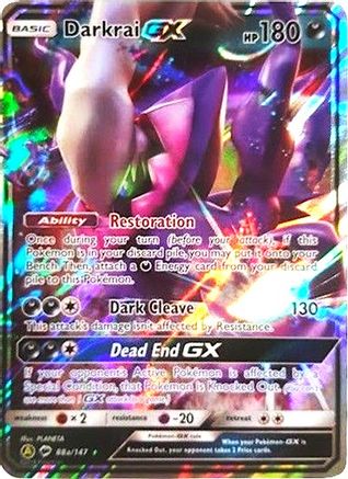 Darkrai GX 88a/147 - Holofoil Alternate Art Promos