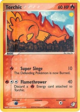 Torchic - 3/5/5 Kids WB Promos