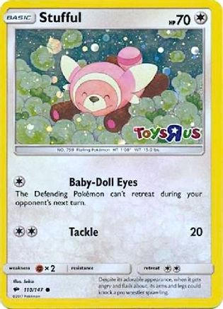 Stufful (Toys R Us) 110/147 - Holofoil Miscellaneous Cards & Products