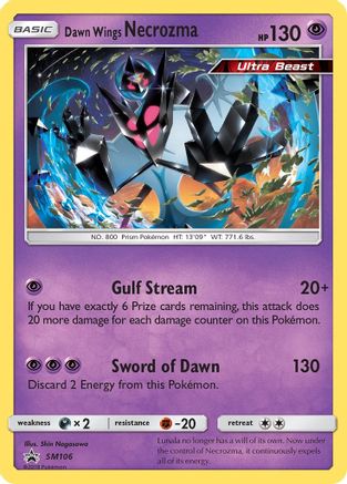 Dawn Wings Necrozma SM106 - Holofoil SM Promos