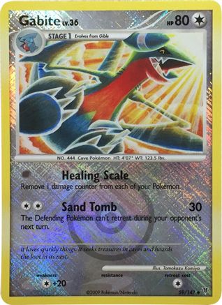 Gabite (Championship Promo) 059/147 - Reverse Holofoil League & Championship Cards