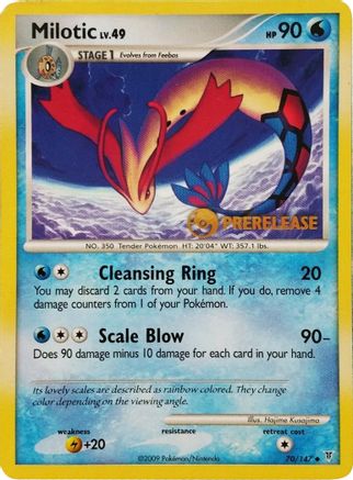 Milotic (Prerelease) 070/147 Nintendo Promos