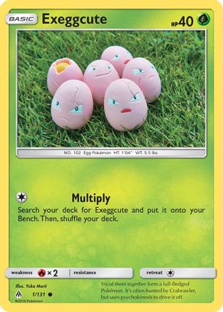 Exeggcute 001/131 SM Forbidden Light