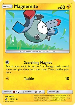 Magnemite 034/131 SM Forbidden Light