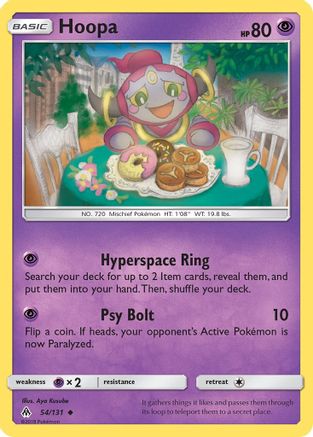 Hoopa 054/131 SM Forbidden Light