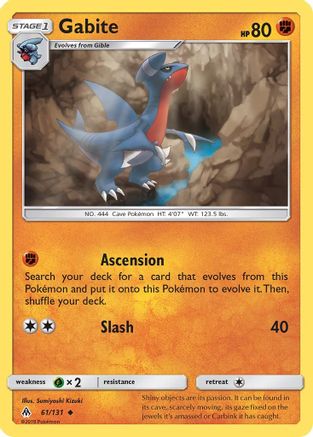 Gabite 061/131 SM Forbidden Light