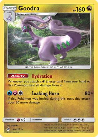 Goodra 094/131 - Holofoil SM Forbidden Light