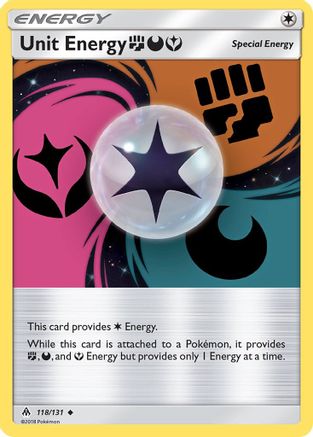 Unit Energy FDY 118/131 - Reverse Holofoil SM Forbidden Light