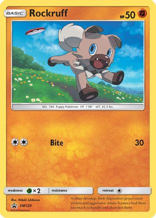 Rockruff SM120 - Holofoil SM Promos