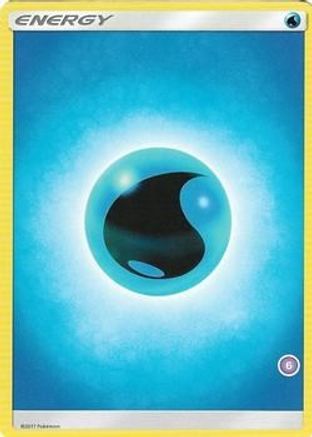 Water Energy (6) SM Trainer Kit Alolan Sandslash & Alolan Ninetales