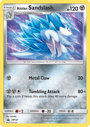 Alolan Sandslash SM127 SM Promos