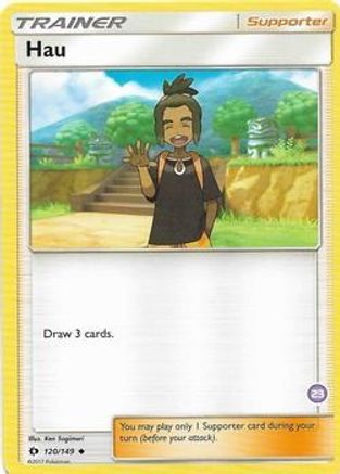 Hau (23) (Alolan Sandslash Half-Deck) 120 SM Trainer Kit Alolan Sandslash & Alolan Ninetales